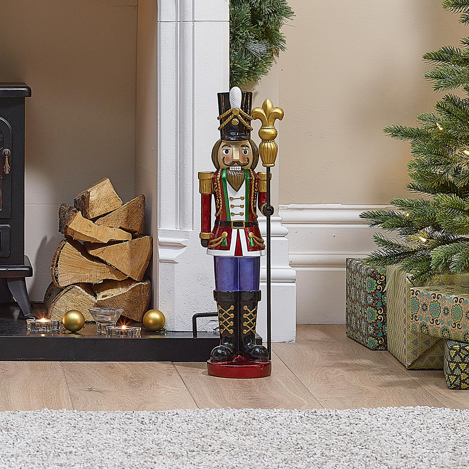 2ft Ansel Christmas Nutcracker Figure