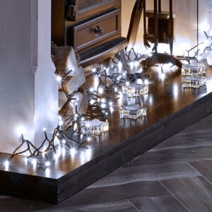 600 LEDs Christmas String Lights in Cool White