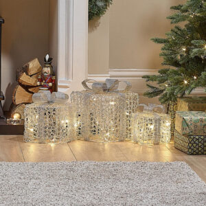 Acrylic LED Presents Decoration