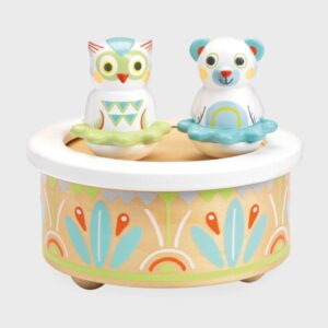 Baby White Music Box