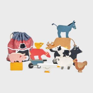 Kid's Stacking Farmyard Play Set