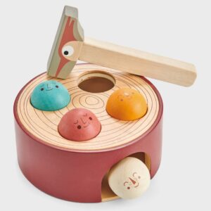 Kid's Woodpecker Game W/ Hamer